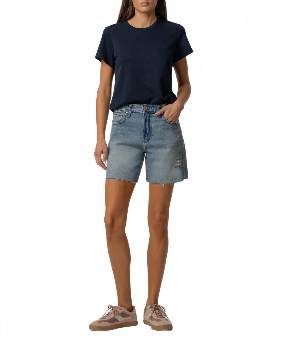NEW KUT FROM THE KLOTH hailey high rise shorts in bliss base